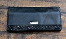 Burberry Black Label Burberry Authentic Leather Long Wallet