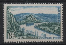 FRANCE 1954 : N° 977  LA VALLÉE DE LA SEINE AUX ANDELYS  NEUF** LUXE