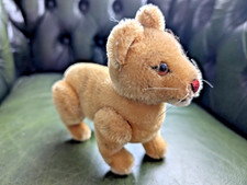Steiff Lion Lion Cub Vintage 60s Stuffed Animal Retro Plush Toy Mohair 50s H5