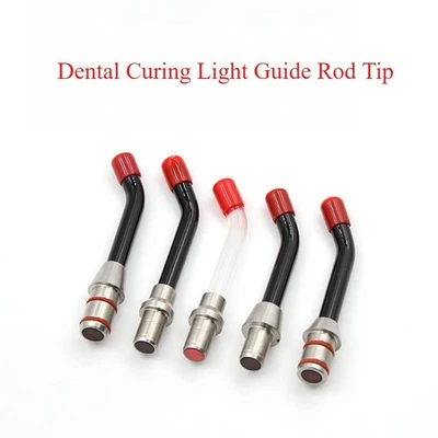 Dental LED Lamp Curing Light Optical Fiber Guide Rod Tips Replacement Universal