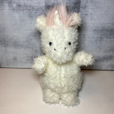 Jellycat Little Unicorn Plush Stuffed Animal Plushy White Pink 7 