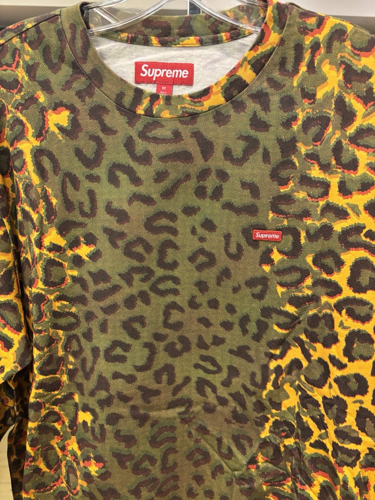 Supreme Small Box L/S Tee (FW24) Cheetah thumbnail 2