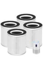 B-D02L Replacement Filter Compatible with MOOKA B-D02L and KOIOS B-D02L, 4 Pack