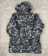 US Navy NWU Type I Working GoreTex Jacket Small Regular Parka Digital Camo