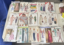 Lot Of 15 Sewing Patterns Some Opened