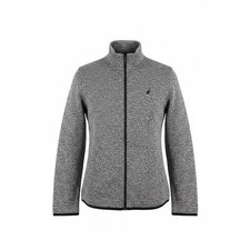 Nautica Kids Boys Grey Fleece Zip Up Performance Jacket, Size L 14 16, NWT