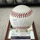 Hyun Soo Kim  Autographed Baseball JSA Major League Original Signed