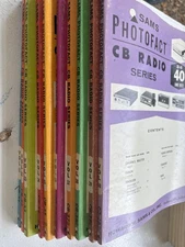 Sams Photofact Manuals CB Radio Series volume  31-40