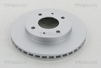 2X Triscan Bremsscheibe Vorderachse U.A. FüR Hyundai, Kia, Mitsubishi, Volvo