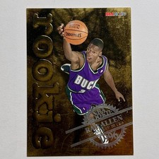 1996-97 NBA Hoops #2 Ray Allen NBA Rookie Bucks