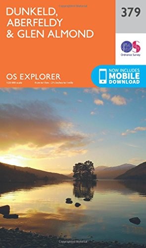 Dunkeld, Aberfeldy & Glen Almond Map | River Tay | Ordnance Survey | OS Explorer