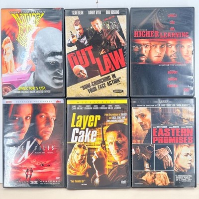 Eastern Promises Layer Cake Natural Born Killers DVD Lot 6