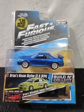 Jada toys fast furious - build n collect - brian's nissan skyline gt-r r34