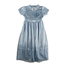 Beetlejuice Costume Girls Small Blue Kids Lydia Deetz Dress NWOT