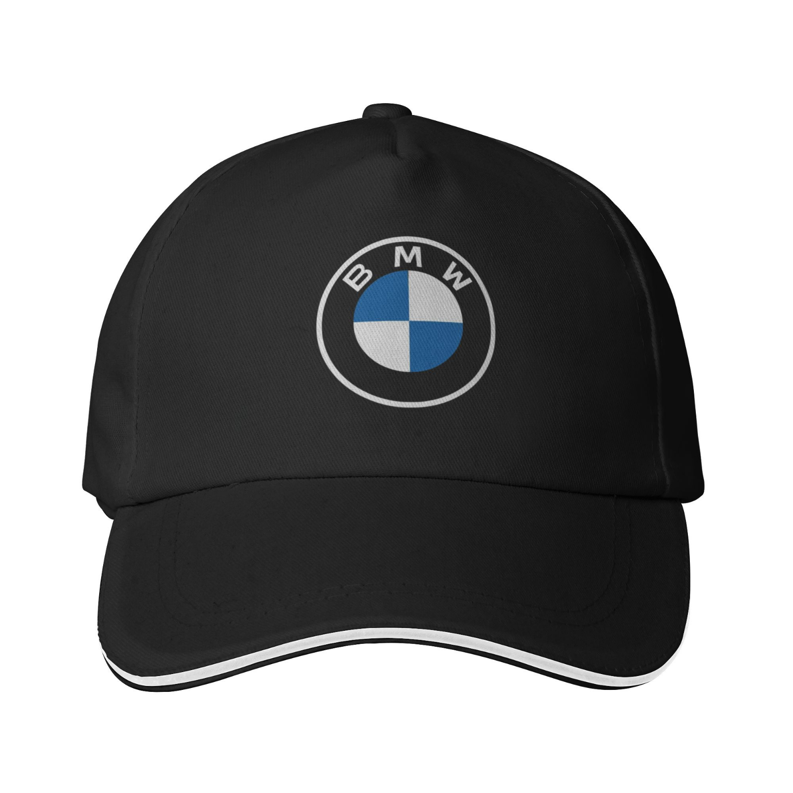 BMW Classic Adjustable Sports Style Baseball Cap Golf Hat Black
