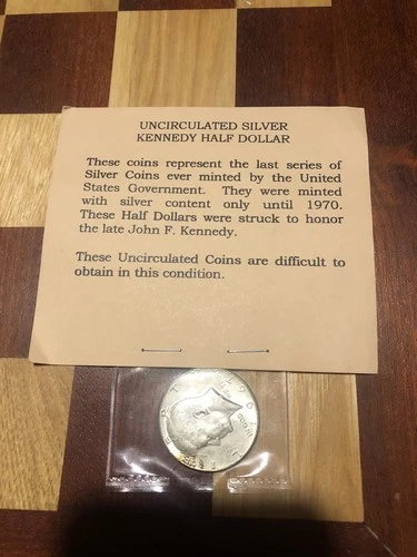 1967 Kennedy Half Dollar 40% SILVER  Uncirculated Free Shipping