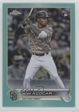 2022 Topps Chrome Update Aqua Refractor 218/250 Jose Azocar #USC46 fm0
