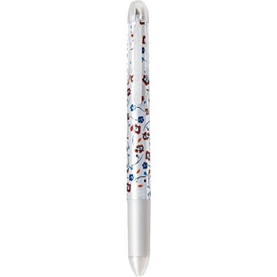 PILOT Limited Edition Hi-Tec-C Coleto Pen, Body Barrel 4 VI Silver Flower, ViVi