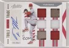 2020 Absolute Tools of the Trade 6 Swatch Signatures /149 Tyler Mahle Auto 4k8