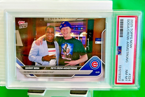 2025 Topps Now 324 Sammy Sosa / Pete Crow-Armstrong