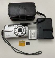 Olympus Stylus 1010 Camera Tested  Works Battery ,wall Charger, Memory Card.