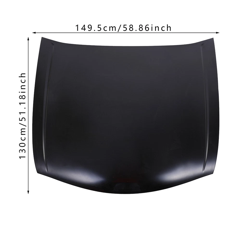 Fits 2008-2012 Honda Accord New Front Hood Panel HO1230155 HO1230154 Foto 3 de 4