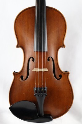 4/4 Geige, deutsch, beschriftet Antonius Stradivarius 1714 Koffer Geige Geige alte