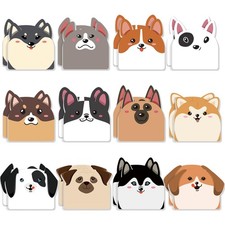 Cute Dog Sticky Notes Kawaii Animal Pads Bulk for Organization and Fun