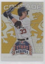 2015 Panini Stars and Stripes Crusade Gold 16/25 Tate Matheny #89 uk2