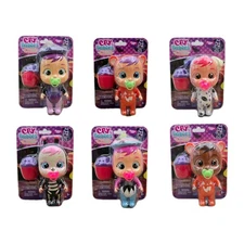 Cry Babies Magic Tears HALLOWEEN Edition COMPLETE SET OF 6 Toy Dolls GITD