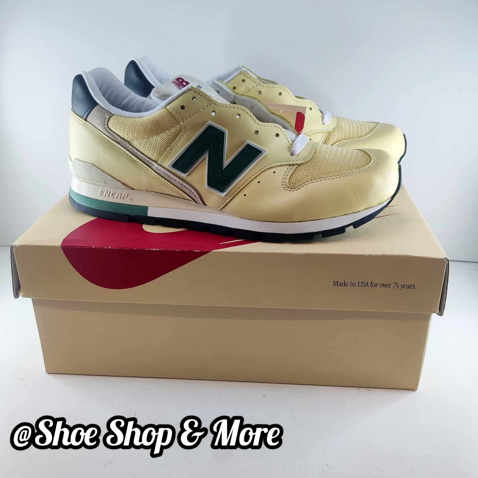 ✅ Nuovo con scatola New Balance U996TD Zolfo Made In US 9.5 UK 9 EU 43 RARO ?