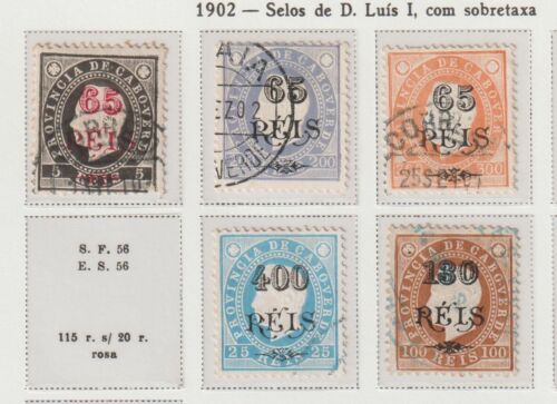 CABO VERDE - D. LUIS COM SOBRETAXA - 1902