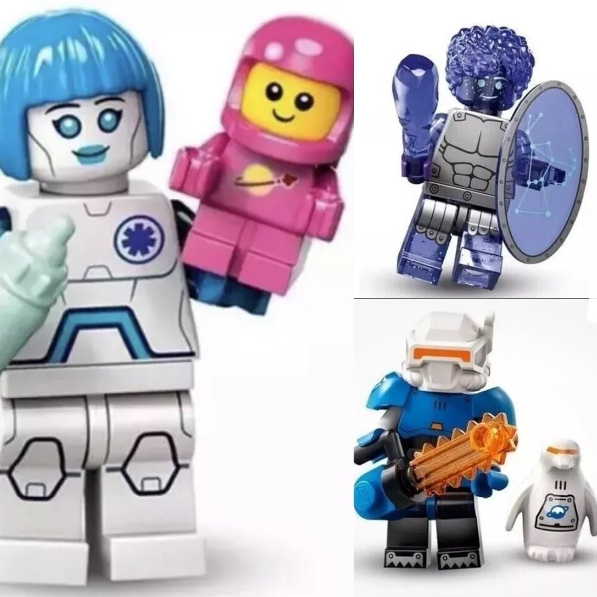 🔥 Lot 3 LEGO CMF Series 26 Ice Planet Explorer, Orion, Nurse