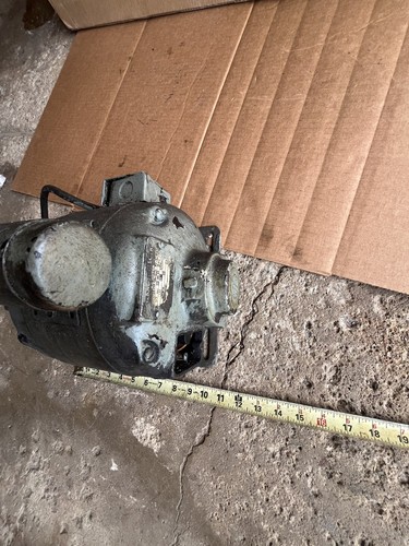 GE GeneralElectric Motor 1/2 HP 1725 RPM 115 V Single Phase 3/4” Shaft (b4) - Picture 3 of 9