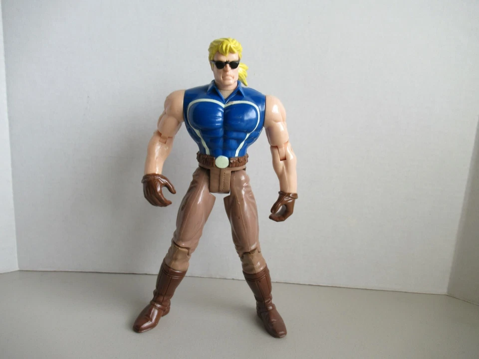 1995 年 Toy Biz Ghost Rider Glow in the Dark 10 英寸 Blaze 豪华版人偶 — 第 3/3 张图片