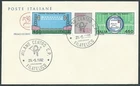 1982 ITALY FDC HORSE ITALIAN WORK NO ARRIVAL STAMP - CG