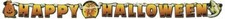 Happy Halloween Jointed Banner 6ft. Party decoration