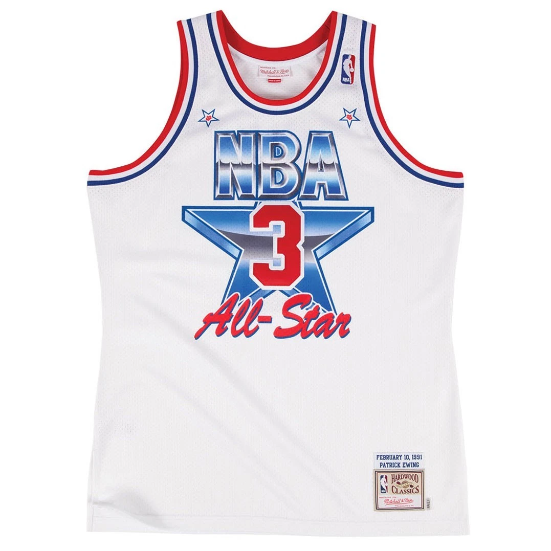 Patrick Ewing Mitchell & Ness 1991 NBA All Star Knicks #3