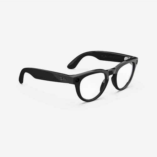 Ray-Ban Meta Headliner (Refurbished), Shiny Black / Clear, Standard, High Bridge - Picture 2 of 5