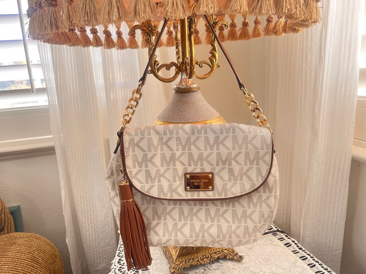 Michael Kors White Purse Designer Designer Michael Kors White