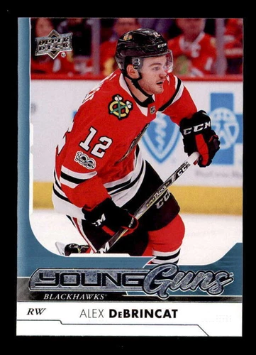 ALEX DEBRINCAT 2017/18 UD SERIES ONE #221 YOUNG GUNS ROOKIE CARD RC T4348