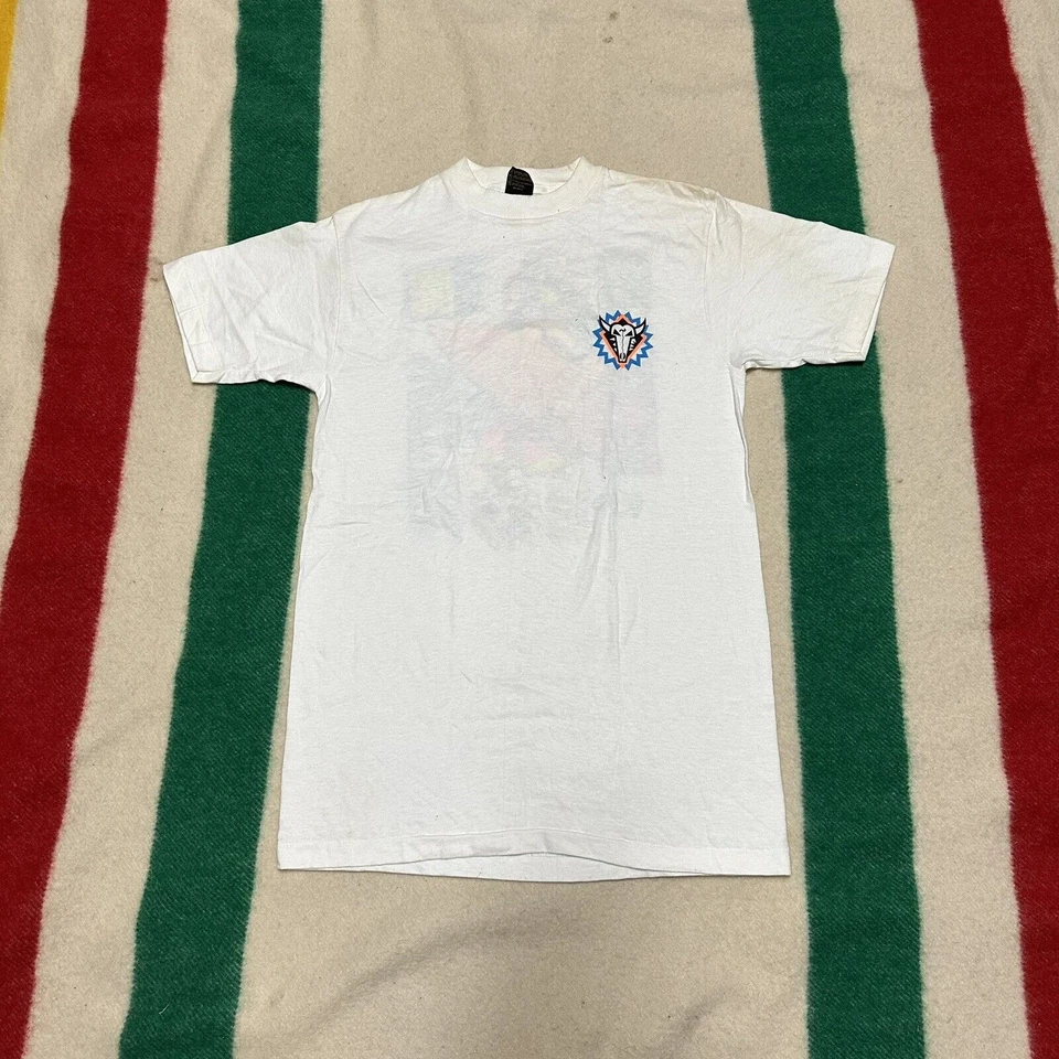 Camisa de surf vintage juvenil L avena salvaje patín acuático grande años 90 80 Hawaii Foto 2 de 4