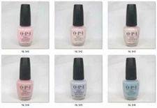 OPI Lacquer Nail Polish Always Bare For You Collection Spring 2019 NL SH1 to SH6