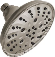 Delta H2Okinetic Raincan Shower Head 5S Lumicoat Stainless-Certified Refurbished