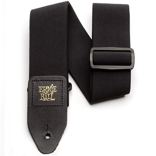 Ernie Ball Stretch Comfort Guitar Strap - (Black) - Picture 2 of 2