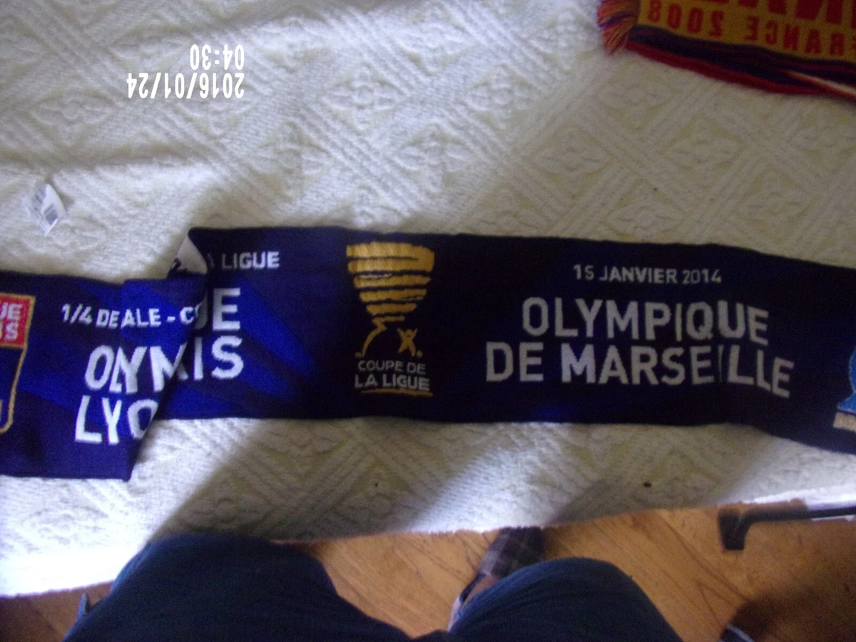Écharpe SC Bastia - Coupe De La Ligue 2015 - Football Vintage - Unisexe