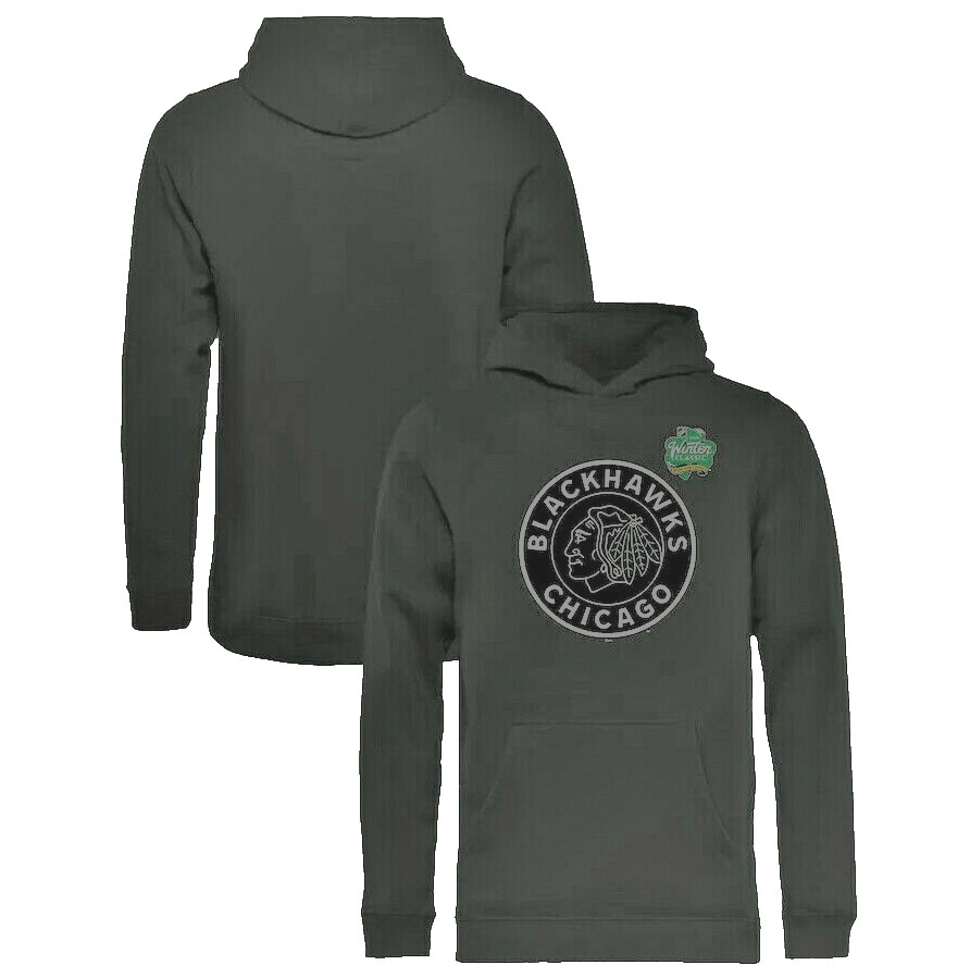 Фирменный молодежный костюм Chicago Blackhawks Fanatics 2019 Winter Classic с основным логотипом, XL