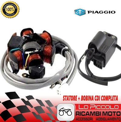 STATORE RINFORZATO E BOBINA ACCENSIONE CDI PER PIAGGIO FREE