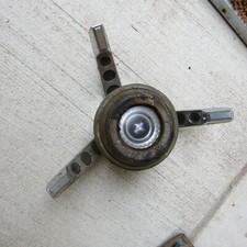 1967 Ford Mustang Original Steering Wheel Padded Center Horn Ring Center Pad