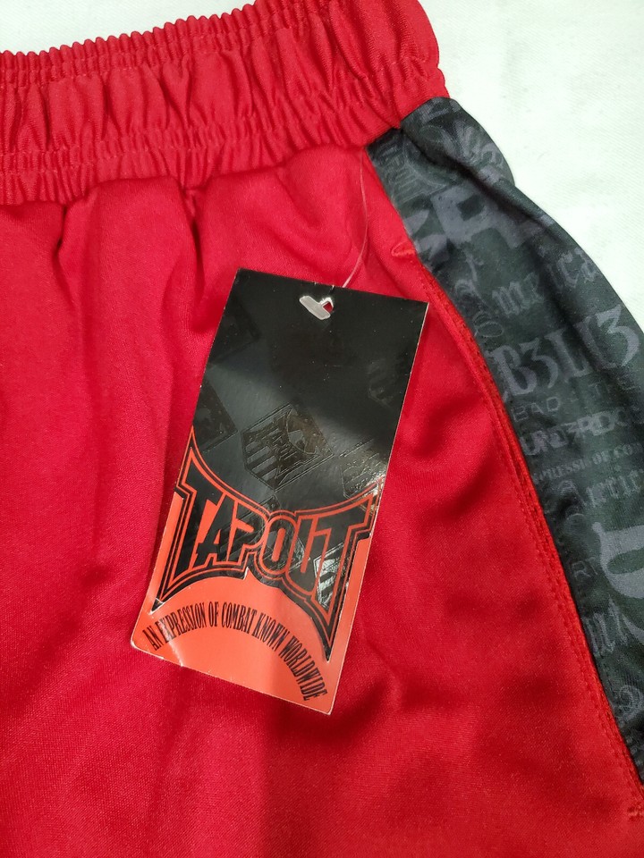 Tapout Training Short - Pantaloncini Da Allenamento Uomo, Vestibilità Regolare In Poliestere Ed Elastan, Con Tasche